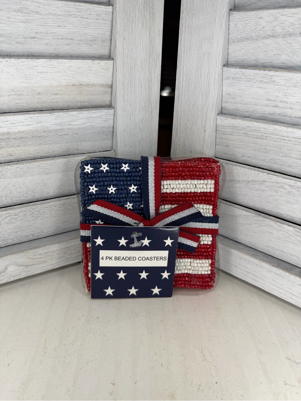 Patriotic Coasters American Flag